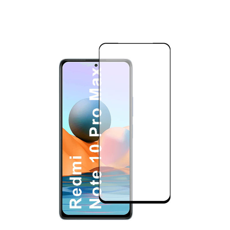 película For Xiaomi Redmi Note 10 Pro Accessoires Redmi Note 10 S T 10S 10T  10Pro Global Tempered Glass Red mi Note 10 5G cristal templado Rebmi Note10  Pro Max Screen Protector